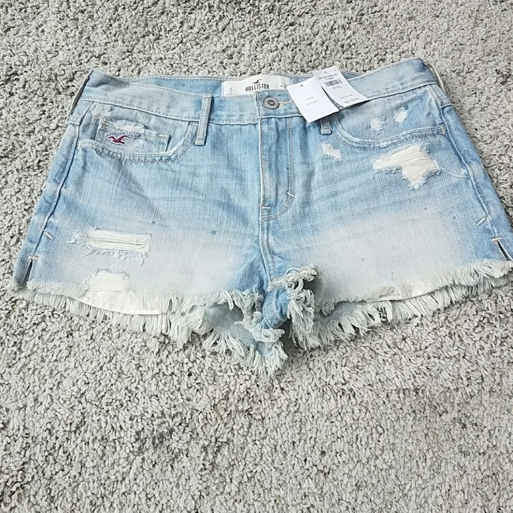 Hollister jean shorts